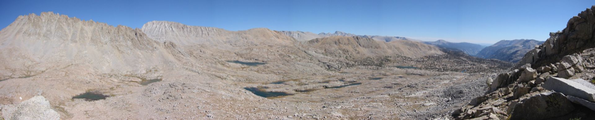 The upper Kern River from Milly's Foot Pass